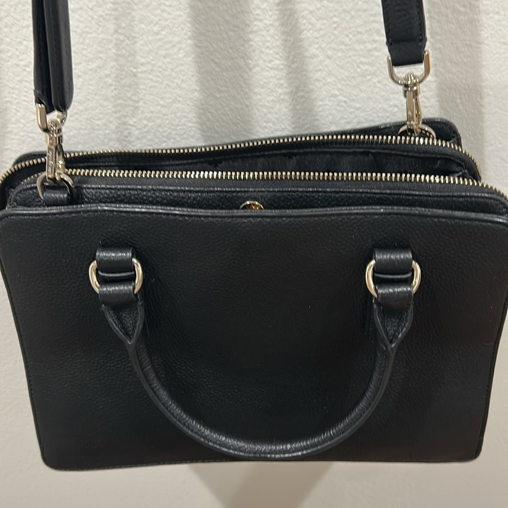 Kate Spade Black leather bag with 3 roomy compartments! - Picture 3 of 10